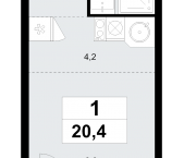 Продать Квартиры в новостройке Коммунарка п., Эдварда Грига ул.   18.1.2