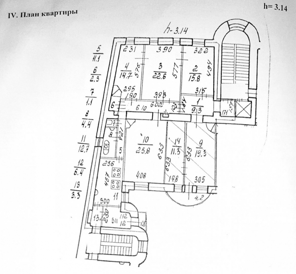 Продажа 6-комн квартиры на вторичном рынке Большая Пушкарская ул. ,  д. 39
