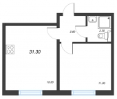 Продать Квартиры в новостройке Ковалево п., Поперечная ул.   15