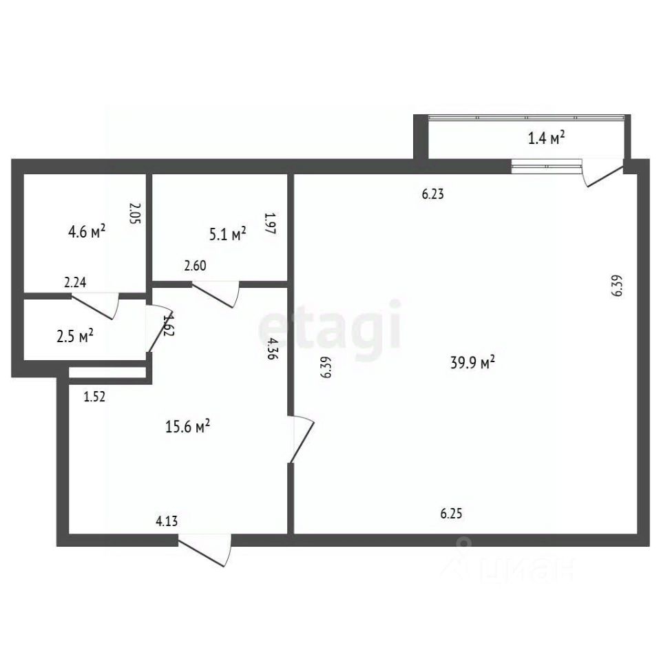 Продажа 1-комн квартиры на вторичном рынке проспект Славы,  д. 51
