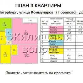 Продажа квартиры на вторичном рынке Коммунаров (Горелово) улица, д. 124 Продажа квартиры на вторичном рынке Коммунаров (Горелово) улица, д. 124
