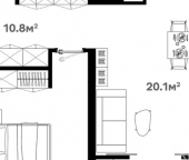 Продать Квартиры вторичка Сиреневый, Советская улица  60 