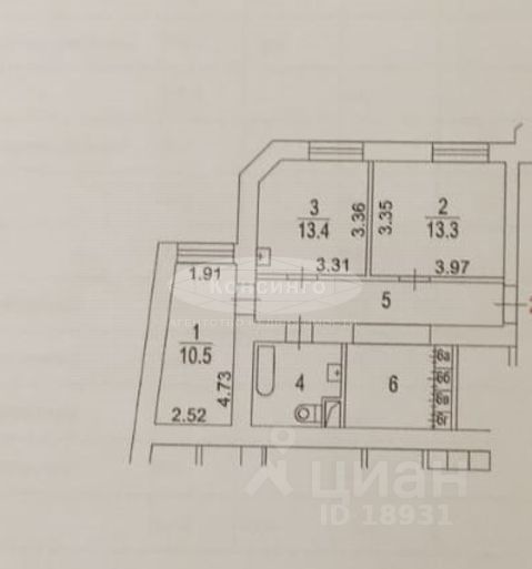 Продажа 2-комн квартиры на вторичном рынке Ермолаевский переулок,  д. 8