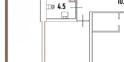 2-комн квартира проспект Тореза, 118