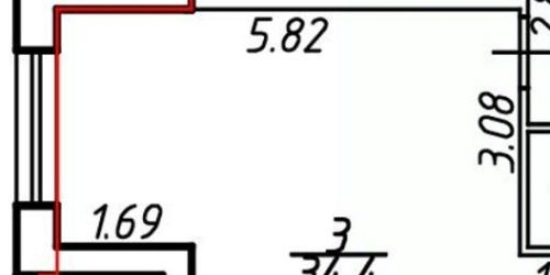 2-комн квартира улица Грибалевой, 7к1