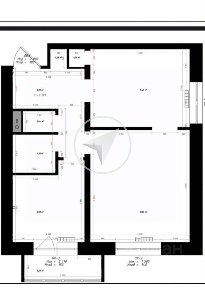 Продажа 2-комн квартиры на вторичном рынке Авангардная улица, 8К3