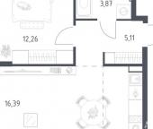 Продать Квартиры вторичка Мисайлово д, Литературный б-р   