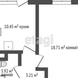 Продажа 1-комн квартиры на вторичном рынке Арцеуловская Аллея,  д. 23 к1