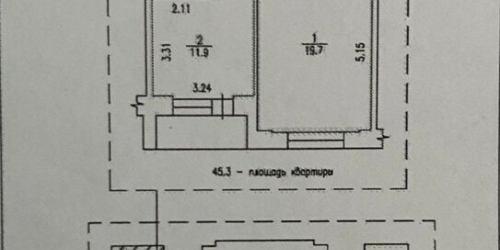 1-комн квартира Смольная улица,  д. 49