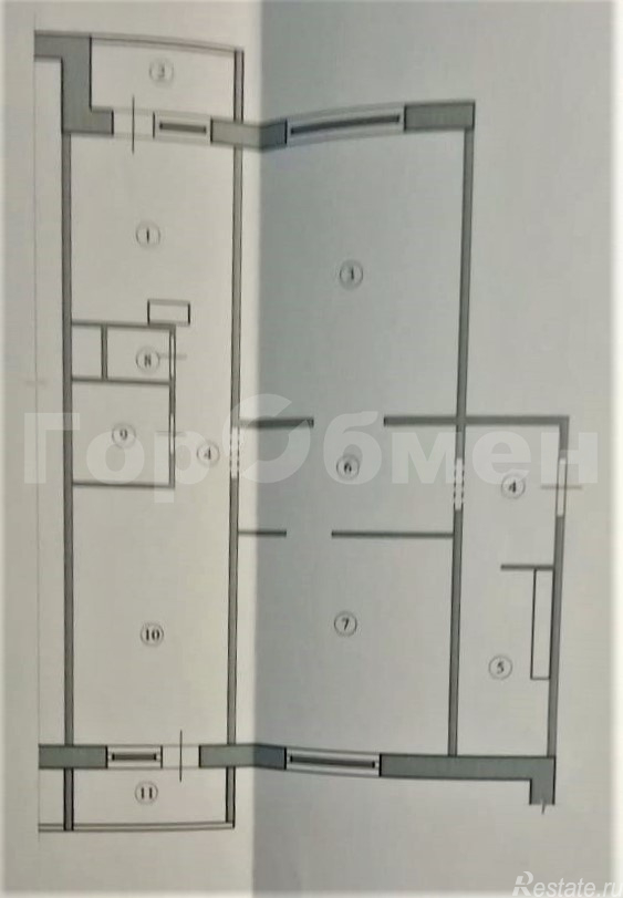 Продажа 3-комн квартиры на вторичном рынке Балашиха, улица Майкла Лунна, 5