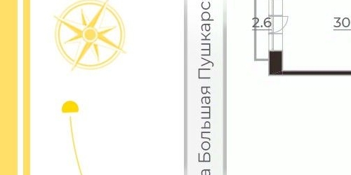 4-комн квартира Кронверкская улица, 29/37Б