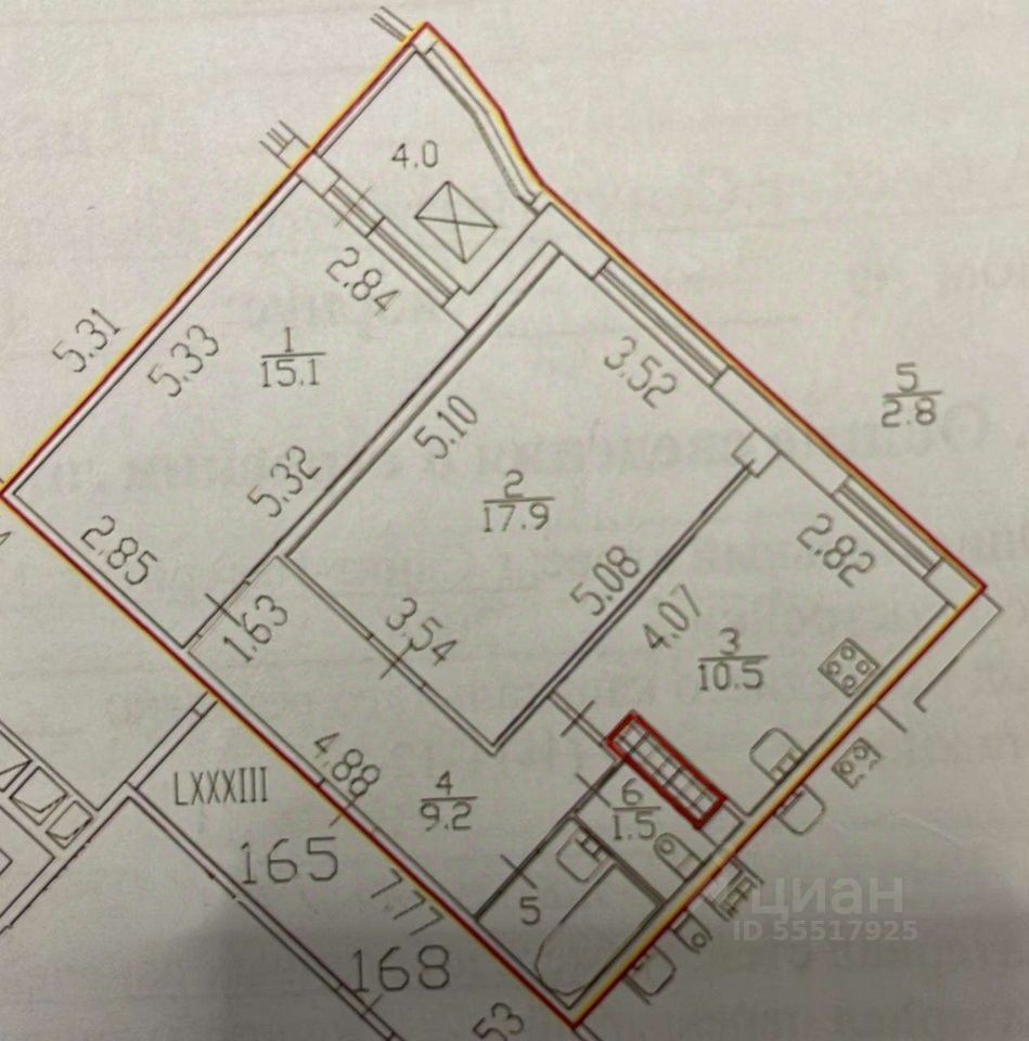 Продажа 2-комн квартиры на вторичном рынке Малая Бухарестская улица, 6к1