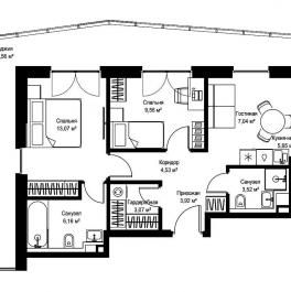 Продажа 2-комн квартиры в новостройке Дмитровское шоссе, вл. 87