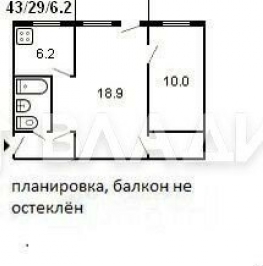 Продажа 2-комн квартиры на вторичном рынке Люберцы, улица Державина,  д. 9/13 к1