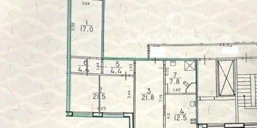 4-комн квартира проспект Народного ополчения, 237