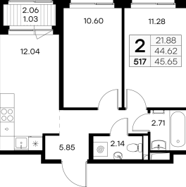 Продажа 2-комн квартиры в новостройке Новоселье п., Ольховая ул., к. 2 Продажа 2-комн квартиры в новостройке Новоселье п., Ольховая ул., к. 2
