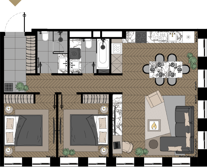 Продажа 2-комн квартиры в новостройке Москва г., Зорге ул.,  к. 3