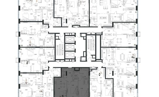 Продажа 3-комн квартиры на вторичном рынке Андропова пр-кт,  д. 9/1