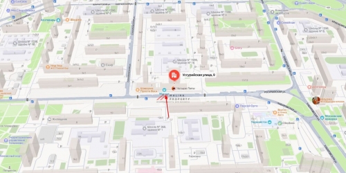 Торговое помещение Уссурийская улица,  д. 9