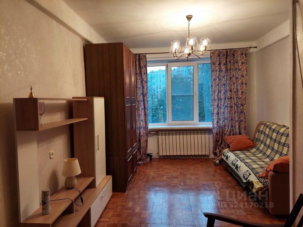 Аренда 1-комн квартиры на вторичном рынке улица Вавиловых, 4К1