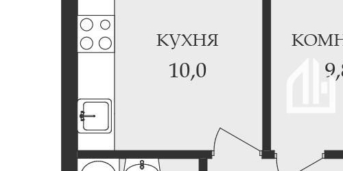 3-комн квартира улица Матроса Железняка, 9