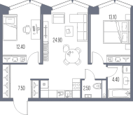 Продажа квартир в ЖК Москва г., Ленинградское ш.,  к. 7.1