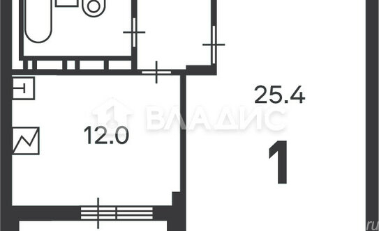 Продажа 2-комн квартиры на вторичном рынке Шелихова проезд,  д. 9 к1