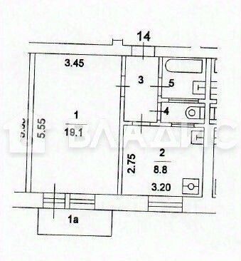 Продажа 1-комн квартиры на вторичном рынке Петровско-Разумовский проезд, 24К18