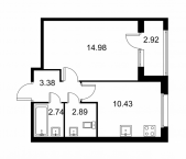Продать Квартиры в новостройке Колпино г., Загородная ул.   B