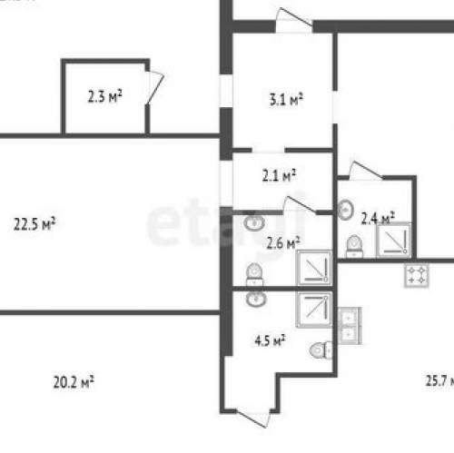 4-комн квартира Большой ПС пр-кт,  д. 76-78