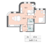 Продать Квартиры в новостройке Москва г., Братьев Весниных б-р   1-3