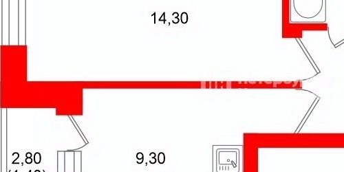 1-комн квартира Кондратьевский проспект, 70к1