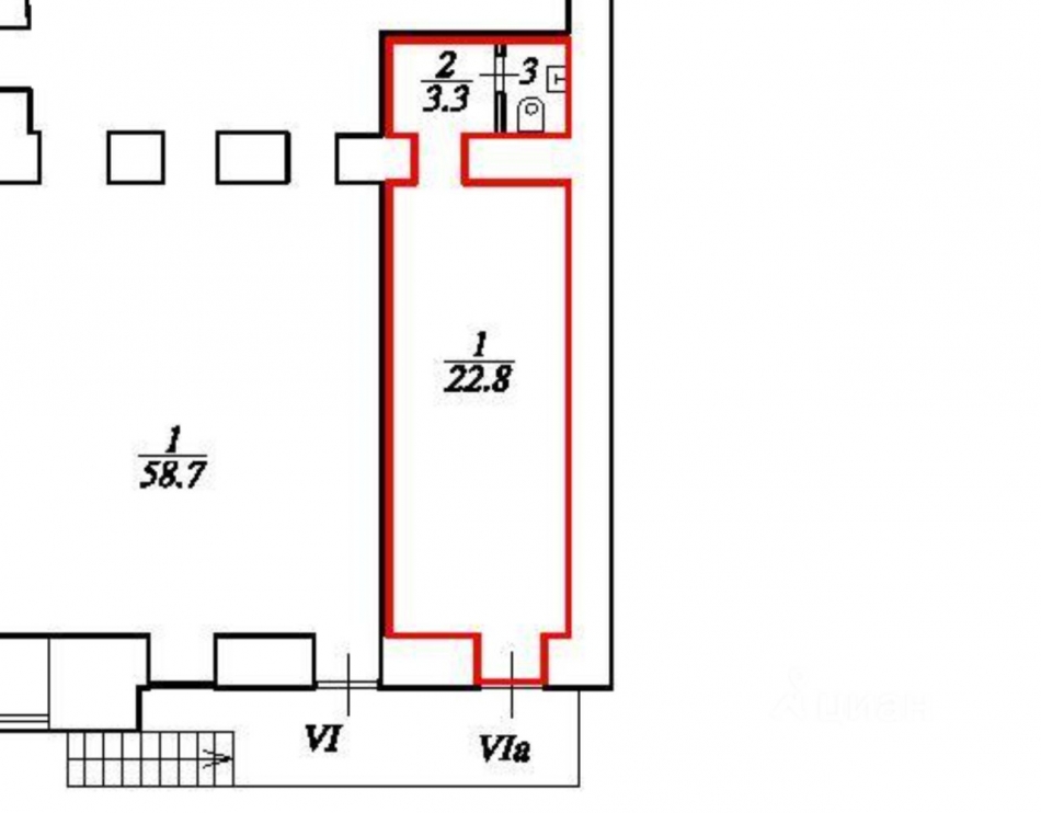 Аренда торгового помещения ул Садовая-Кудринская,  д. 32,  к. 2