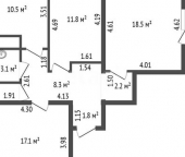 Продать Квартиры вторичка Кировск, ул Набережная  19 