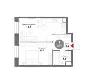 Продажа квартир в ЖК Москва г., Летниковская ул.,  к. 1