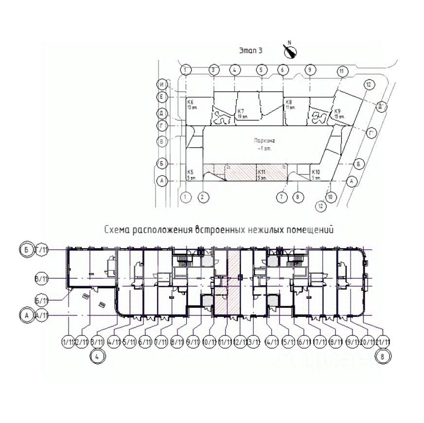 Продажа торгового помещения Марка Шагала наб,  д. 11 к1
