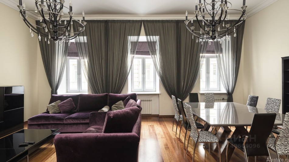 Аренда 4-комн квартиры на вторичном рынке Варсонофьевский переулок,  д. 4