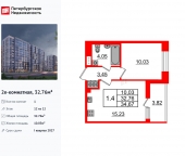 Продать Квартиры в новостройке Орлово-Денисовский проспект   
