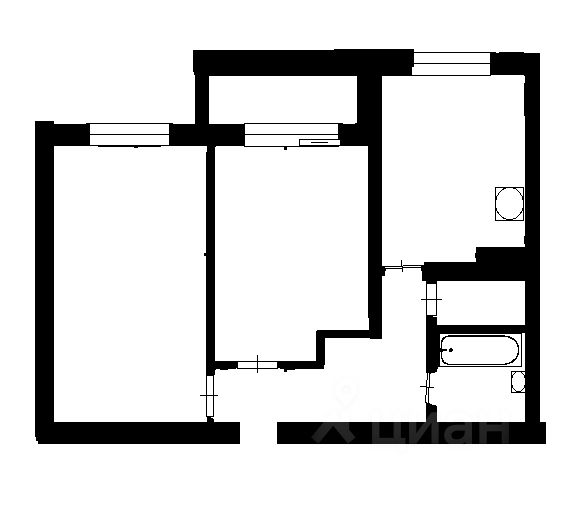 Продажа 2-комн квартиры на вторичном рынке Дубровка пгт, улица Советская, 7к2