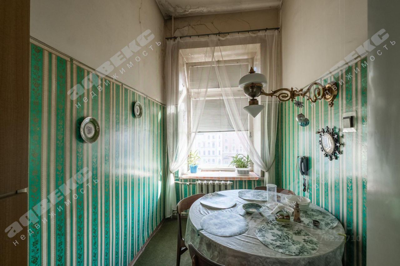 Продажа 3-комн квартиры на вторичном рынке набережная Реки Фонтанки, 29/66