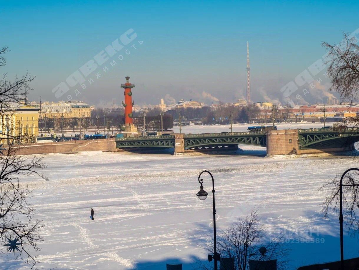 Продажа 5-комн квартиры на вторичном рынке Адмиралтейская набережная, 12-14