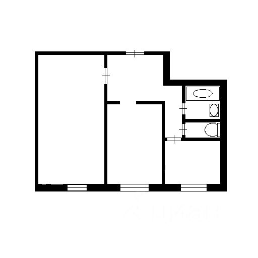 Аренда 2-комн квартиры на вторичном рынке улица Коненкова, 8В