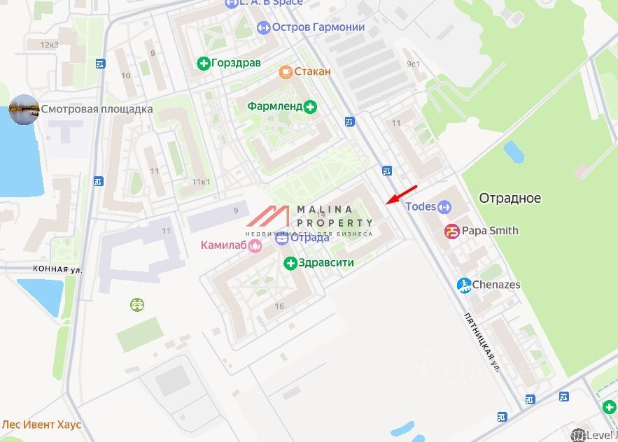 Аренда торгового помещения Красногорск, Пятницкая улица