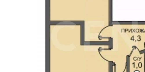 2-комн квартира Софийская улица, 39К3