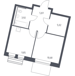 Продажа 1-комн квартиры в новостройке Лайково с., Лесная ул., к. 60 Продажа 1-комн квартиры в новостройке Лайково с., Лесная ул., к. 60