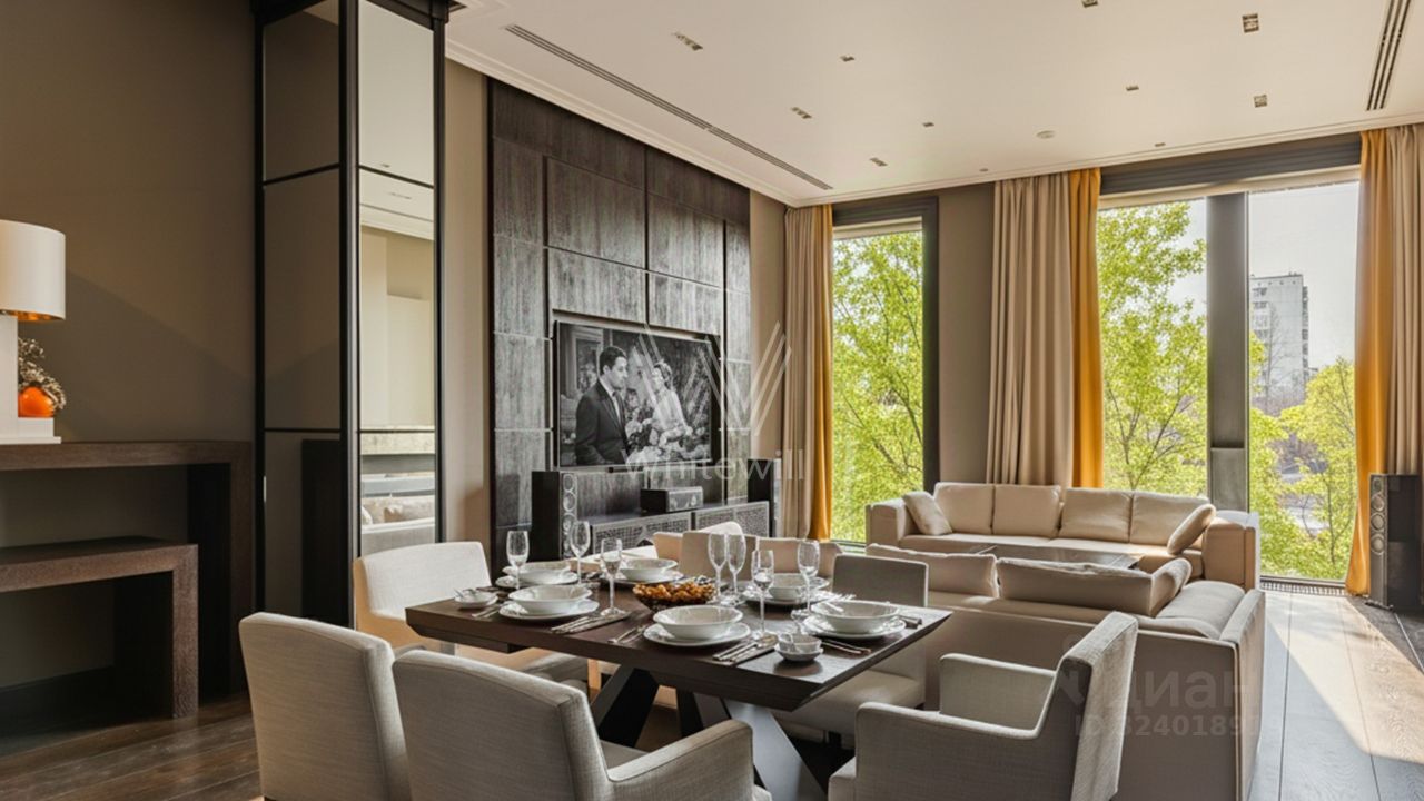 Продажа 4-комн квартиры на вторичном рынке Серебряническая набережная, 19