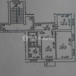 Продажа 3-комн квартиры на вторичном рынке Мытищи г, Новомытищинский пр-кт,  д. 82