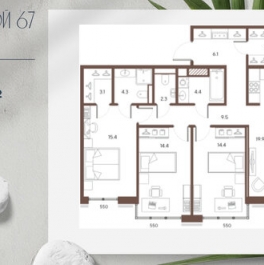 Продажа 3-комн квартиры на вторичном рынке 19-я линия,  д. 16,  к. 2