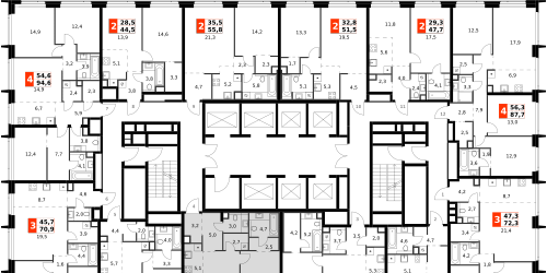 2-комн квартира 3-й Хорошёвский проезд