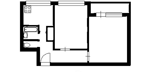 2-комн квартира Наличная улица, 40К1